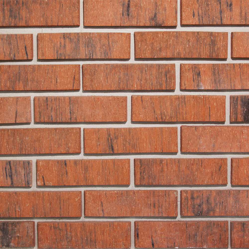 Z-Brick Americana Classic Red Brick Veneer Flats & Reviews | Wayfair